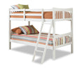 White Bunk Bed E71293