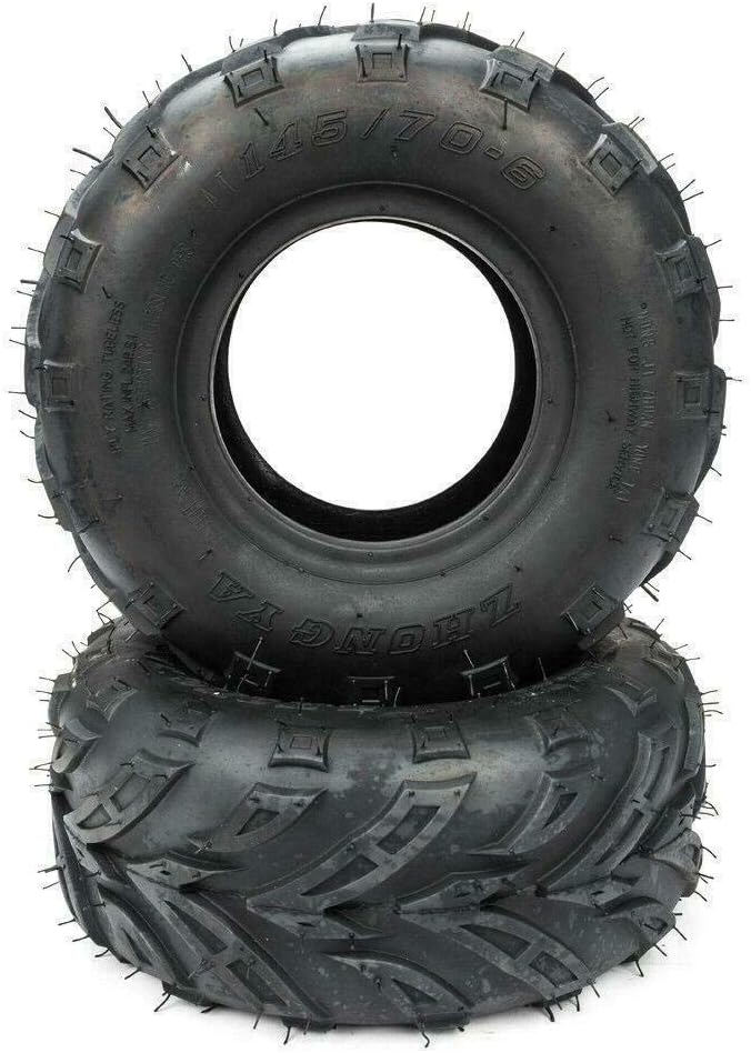 Set of 4 ATV Go Kart Tires 145/70-6 4PR V48766