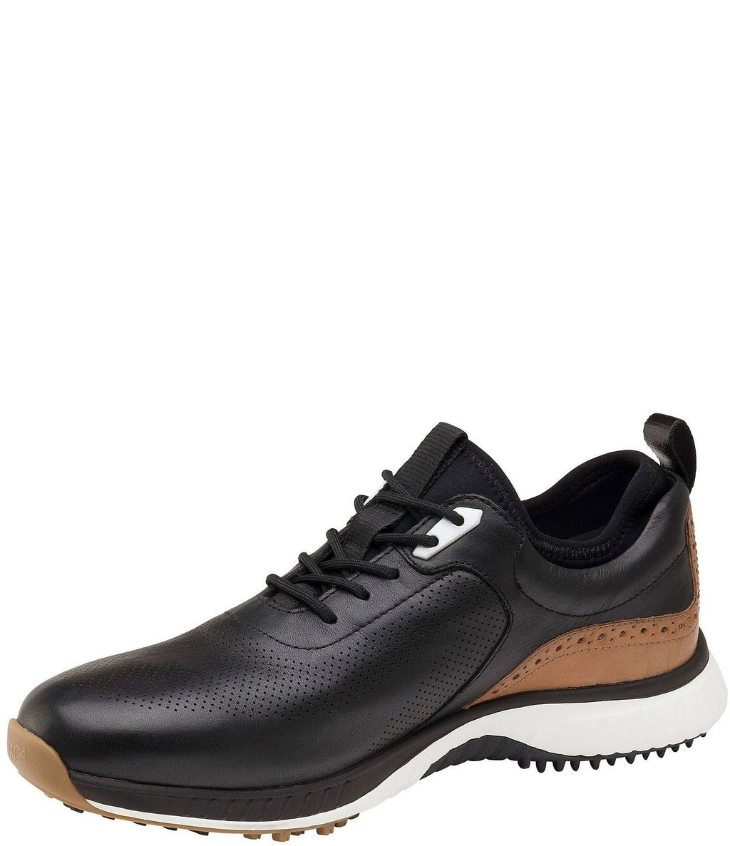 White Leather Hybrid Shoes D248721