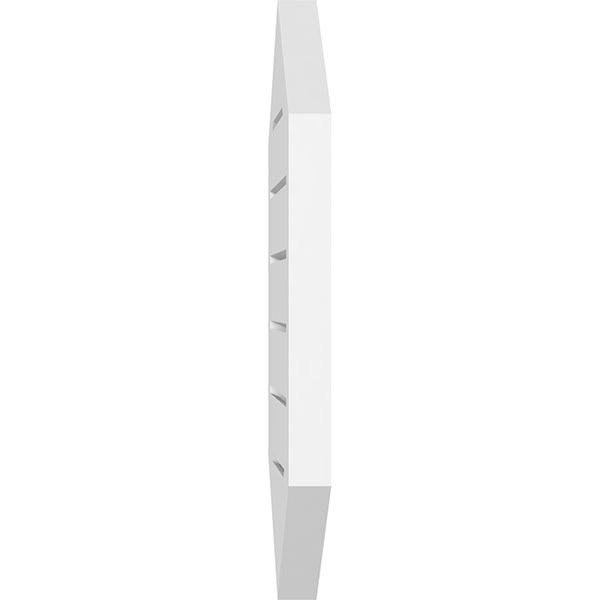 PVC Gable Vent 10/12 Pitch P87635