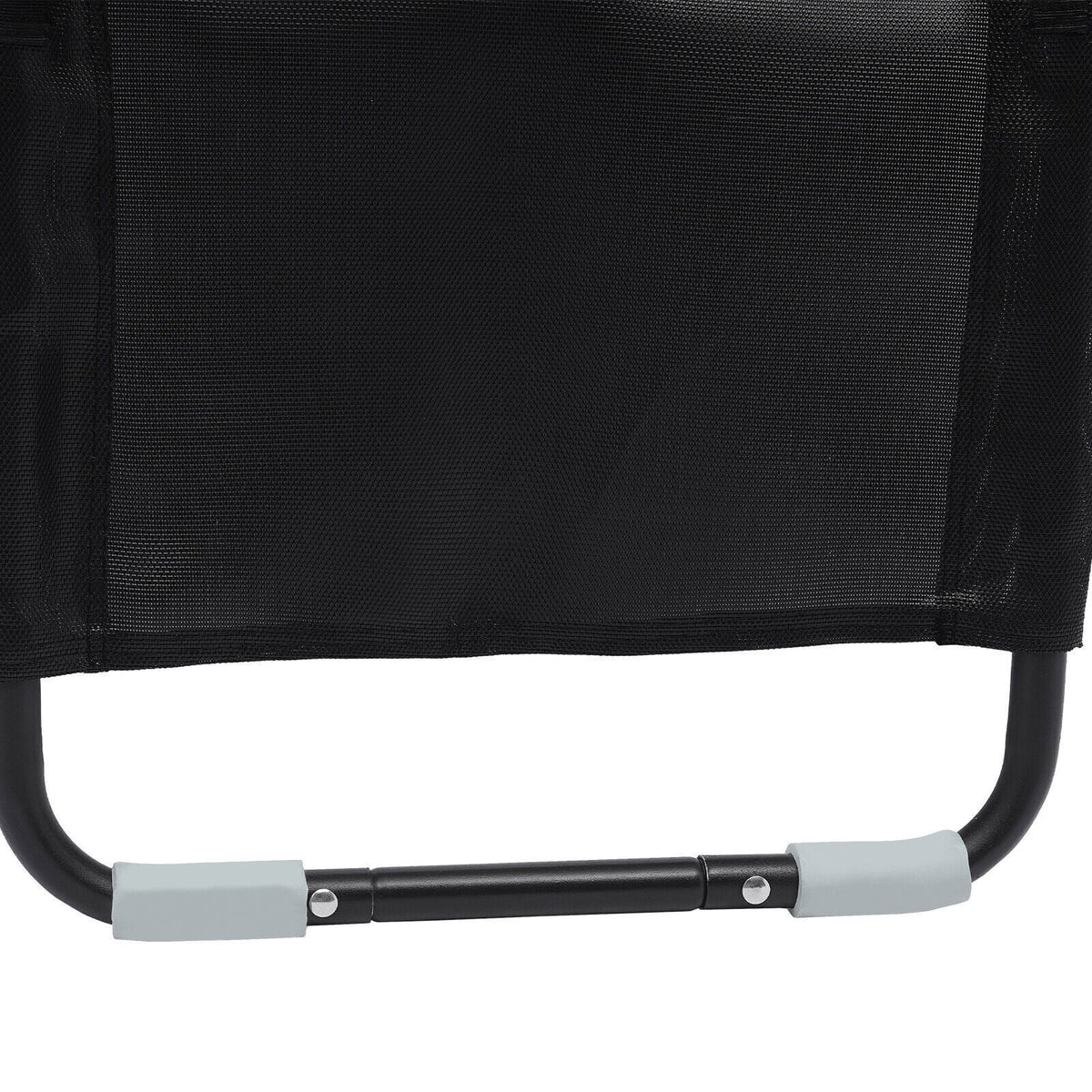 Trampoline Ladder with Slide & Rock Wall Climber D28050