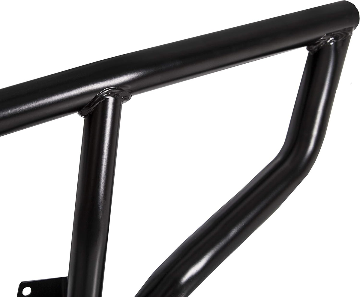 Black Steel Brush Guard Bumper Protector Pack of 2 L515
