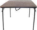 Brown Square Folding Card Table I36498