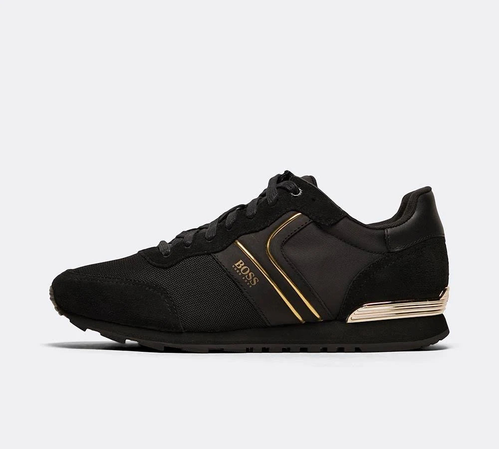 Black Parkour Runn Trainers M9297