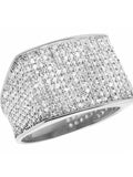 Pave Eternity Real Diamond Ring Band 0.6Ct Sz-7 K8383