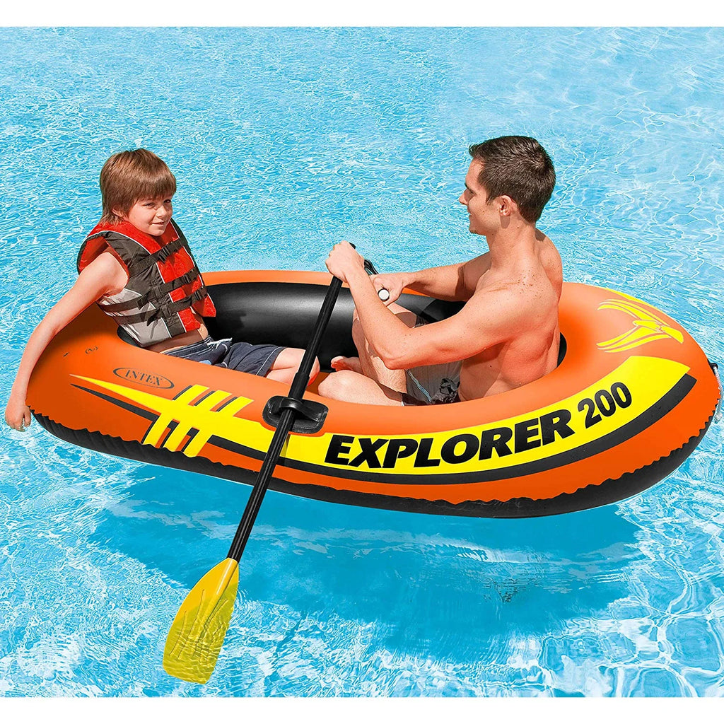 Inflatable PVC Boat Raft with 2 Person Pool Tube Float R2624