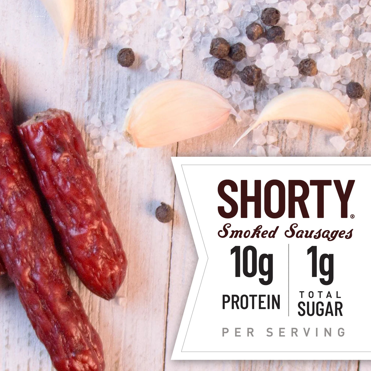 Smoked Shorty Sausages, 12 Ct Y2526