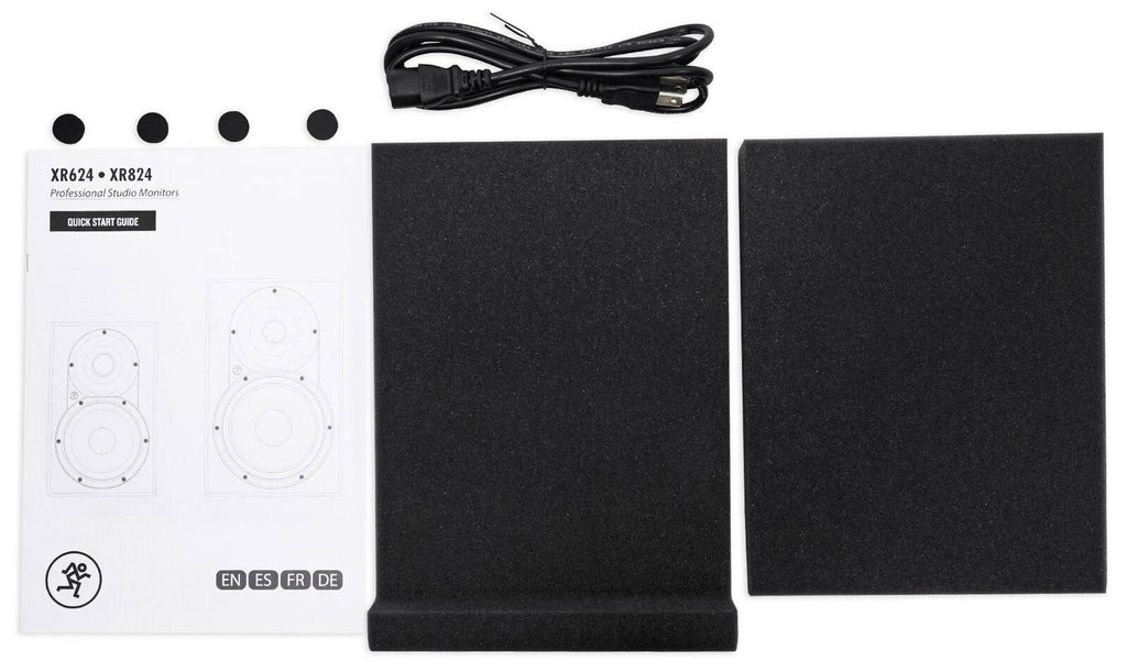 Powered Studio Monitor with Mic Mount Headphones Cables R871252