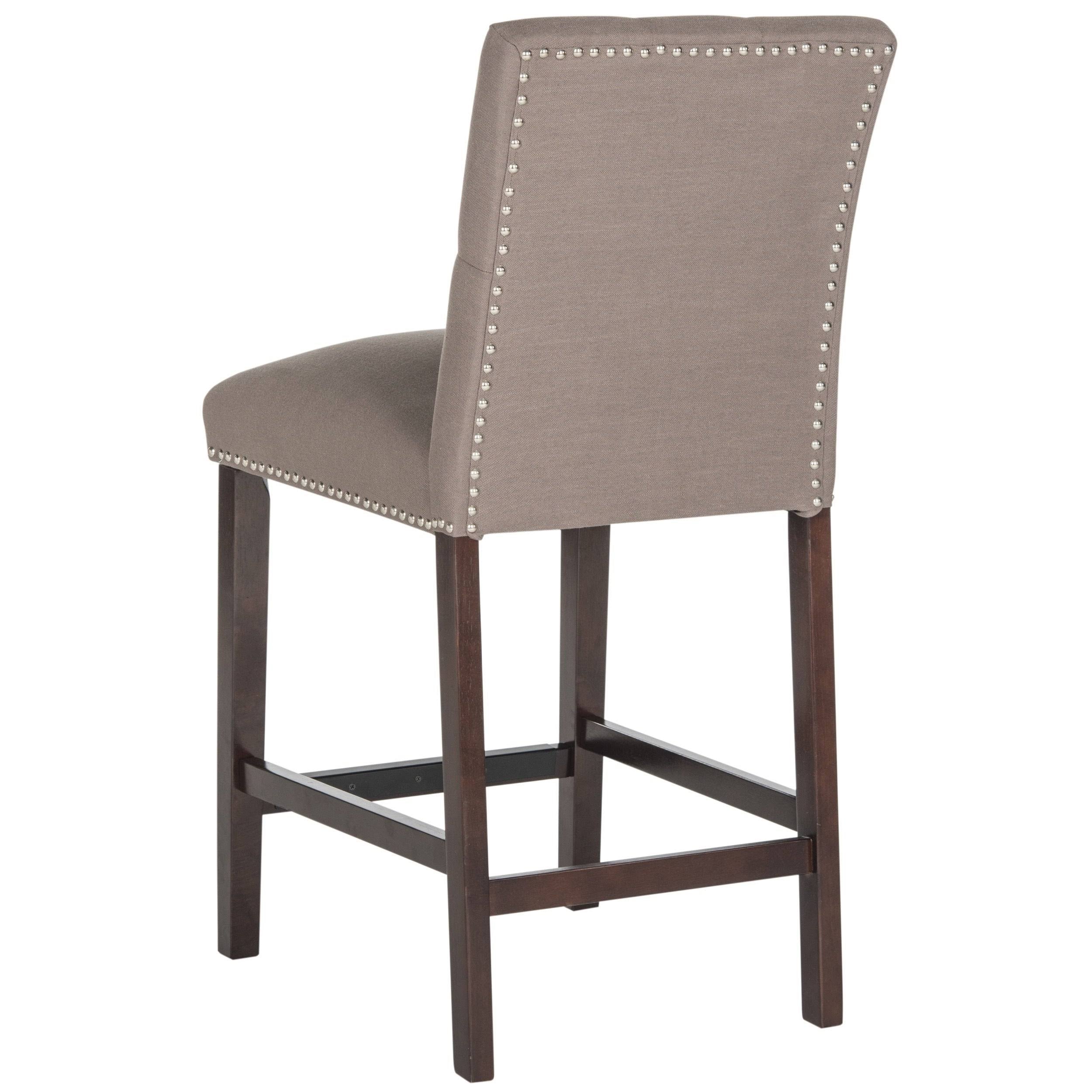 Dark Taupe Counter Stools Set Of 2 Z264858