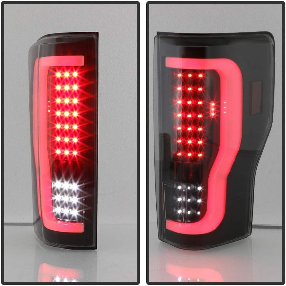 Black Smoke Full LED Tail Lights Brake Lamps Z571941