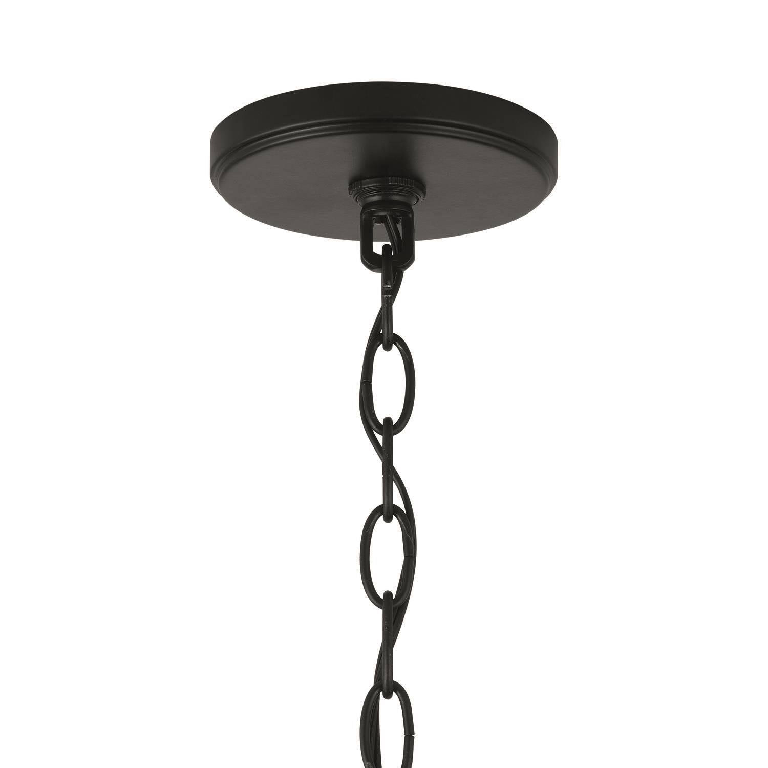 Matte Black 4 Light Foyer N938899