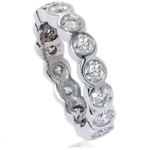 14k White Gold Diamond Eternity Ring S813956