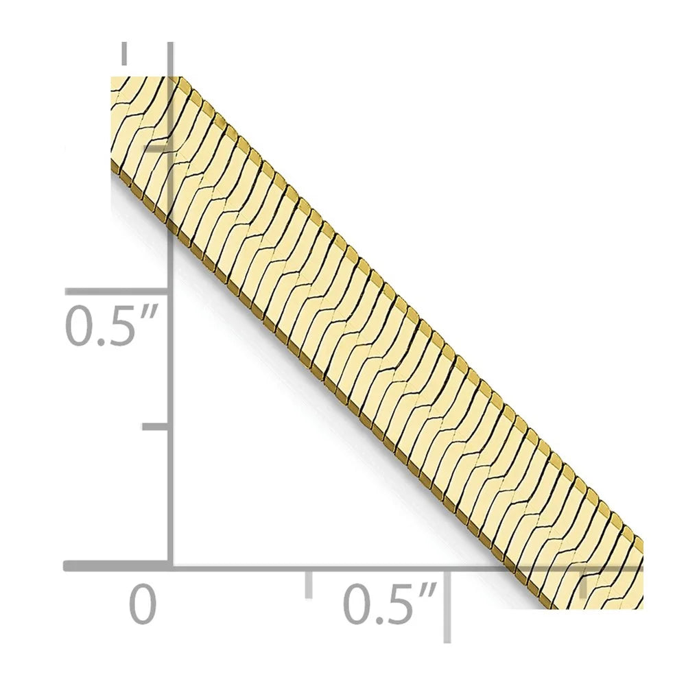 10 kt Yellow Gold Herringbone Chain 22 Inches O66775