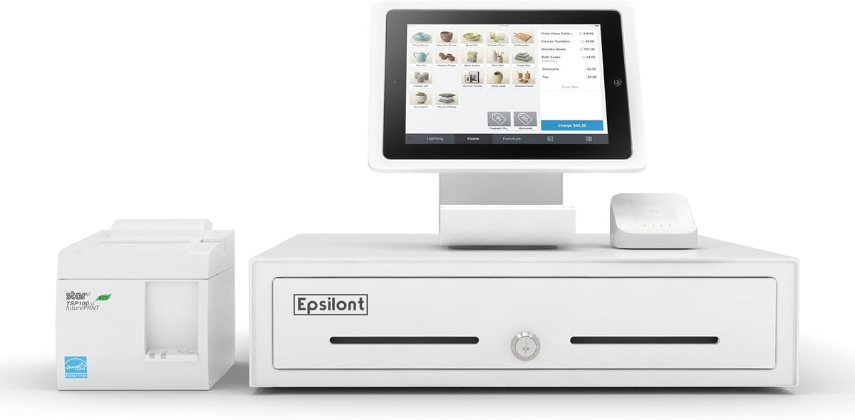 USB Receipt Printer with Cash Drawer for iPads D730