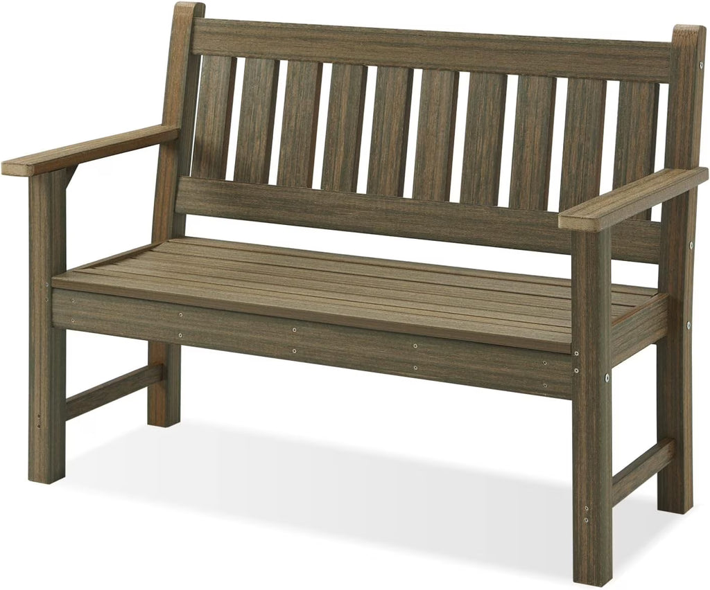 Poly Lumber HDPE 2-Person Garden Bench K335