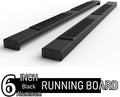 Black Aluminum Matte Black Running Boards Y40603