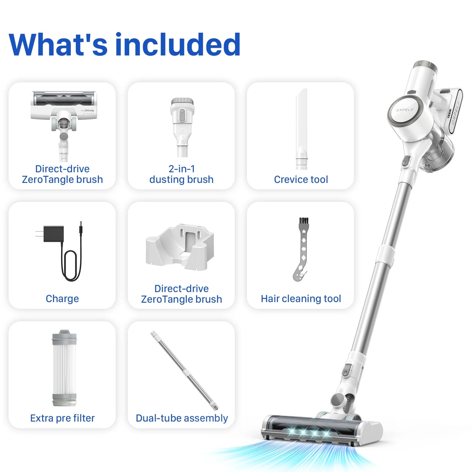 Cordless 2 in 1 Stick Vacuum Cleaner E559