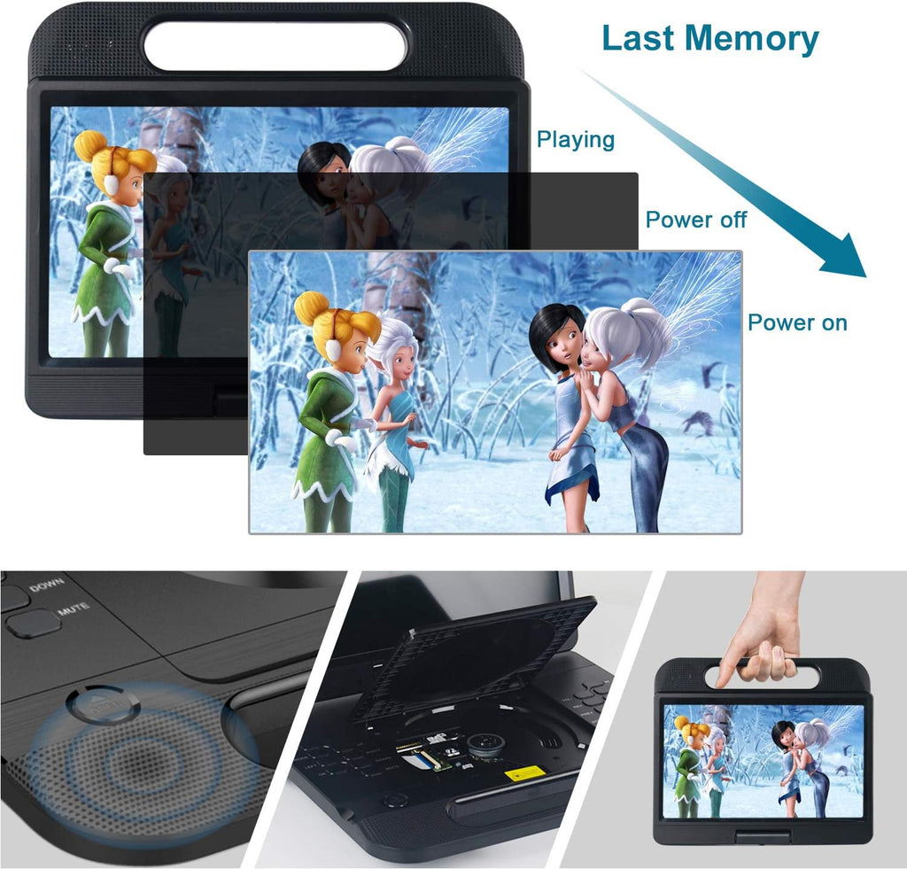 13.3 Inch Portable Bluray Player with 12 HD Swivel Screen Y566334