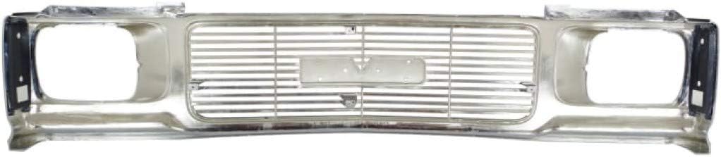 Chrome Shell Grille Assembly with Painted Gray Insert K64043