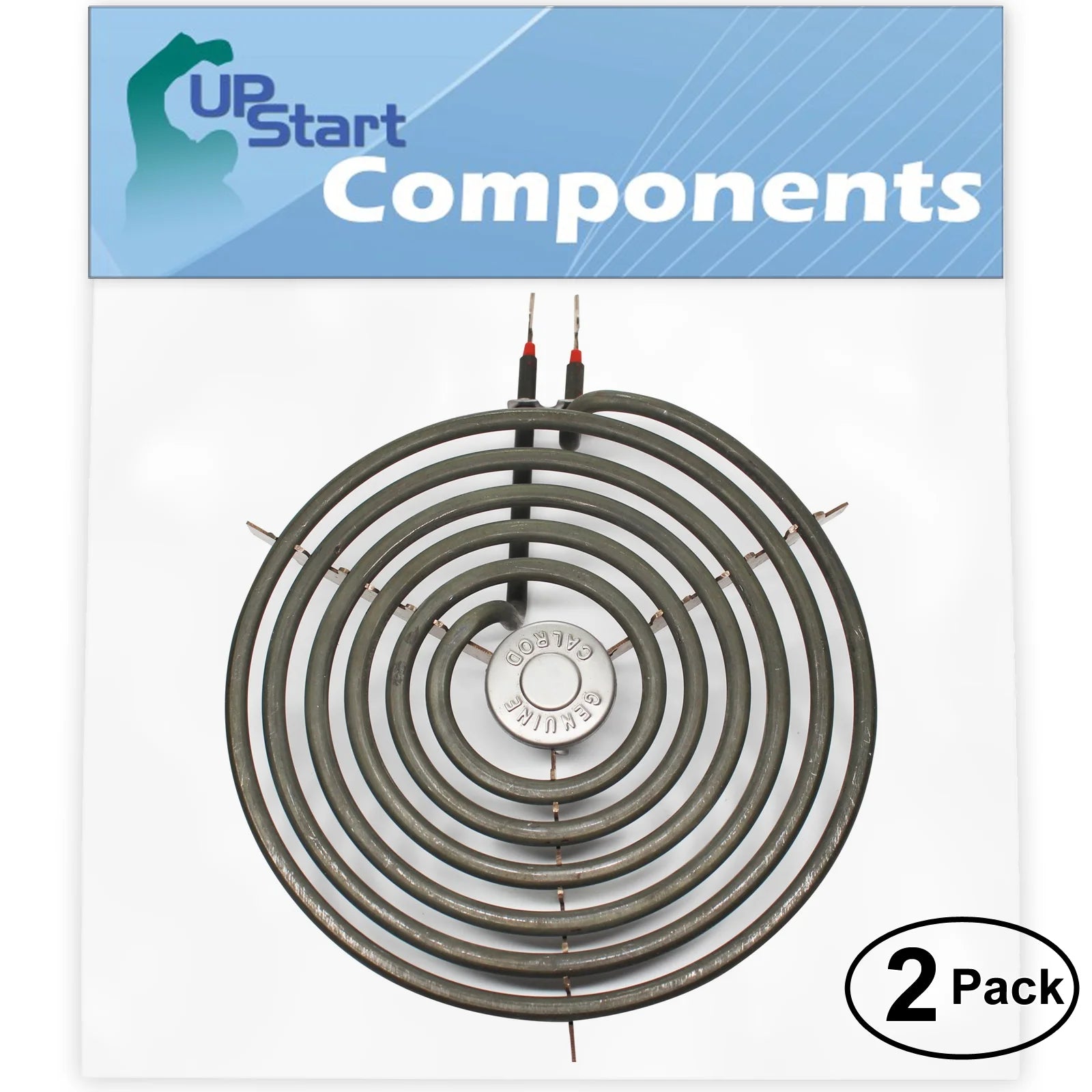 2-Pack 8 inch 6 Turns Surface Burner Element for Range Stove Cooktop T900