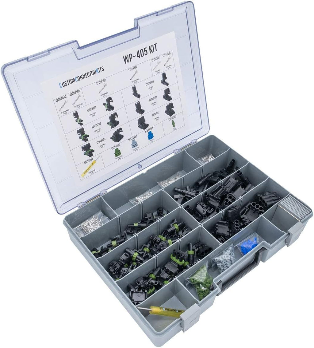 405 Piece Sealed Automotive Electrical Connector Kit U752