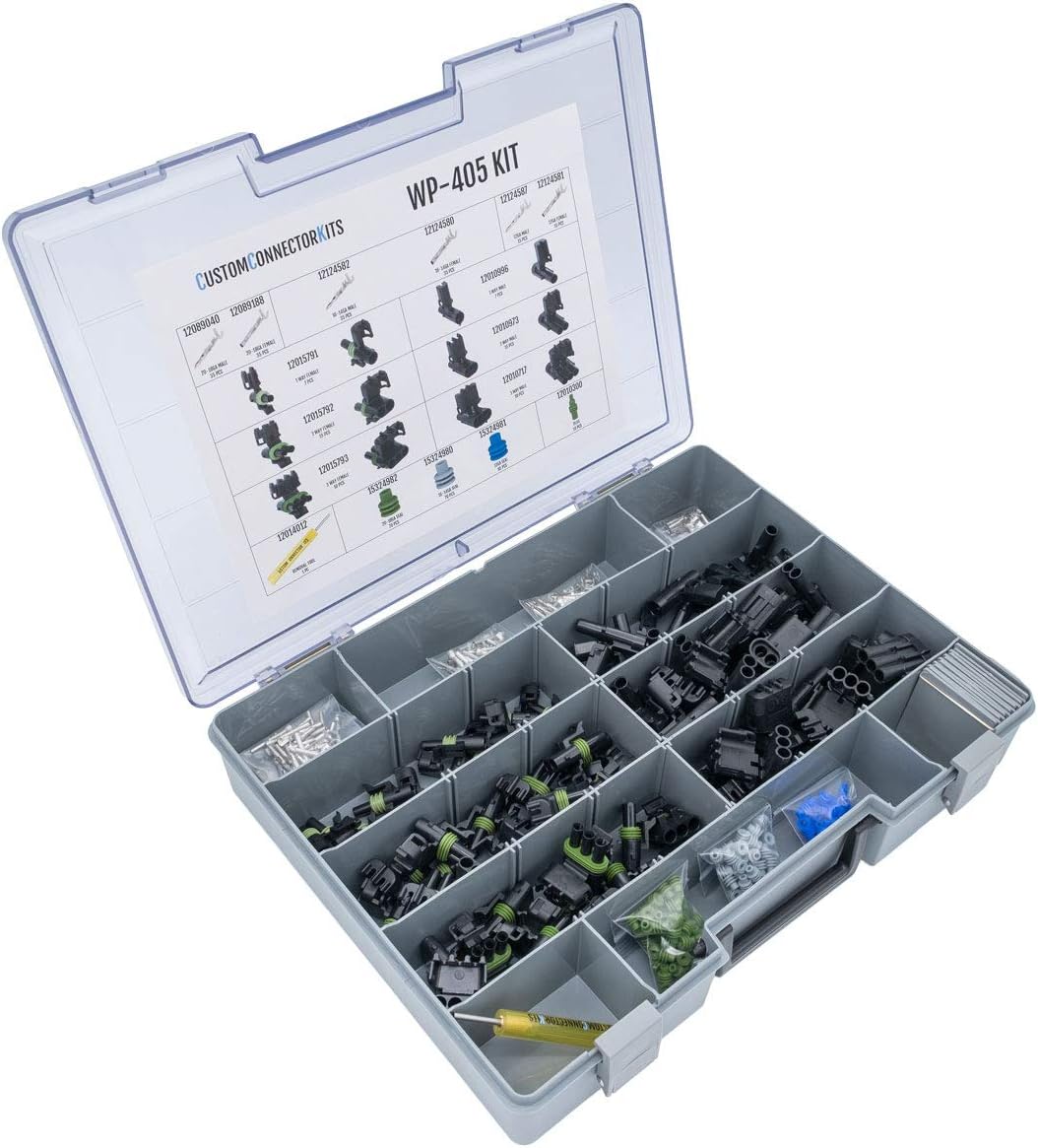 405 Piece Sealed Automotive Electrical Connector Kit U752
