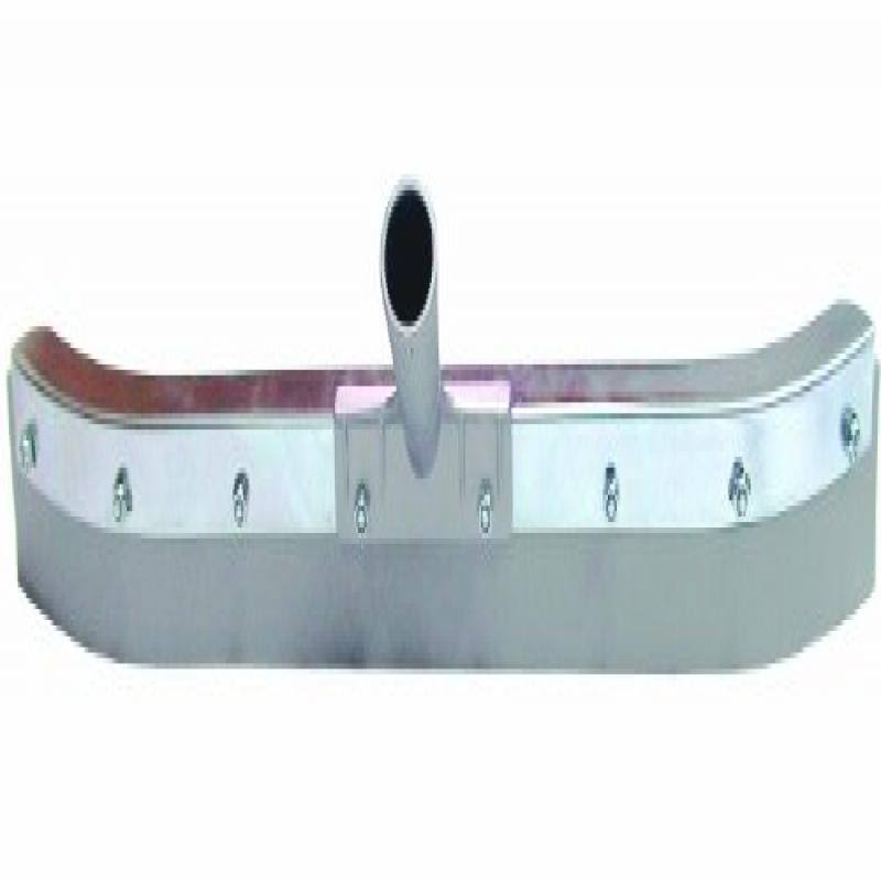24x22 Gray Rubber Curved Applicator Squeegee L977