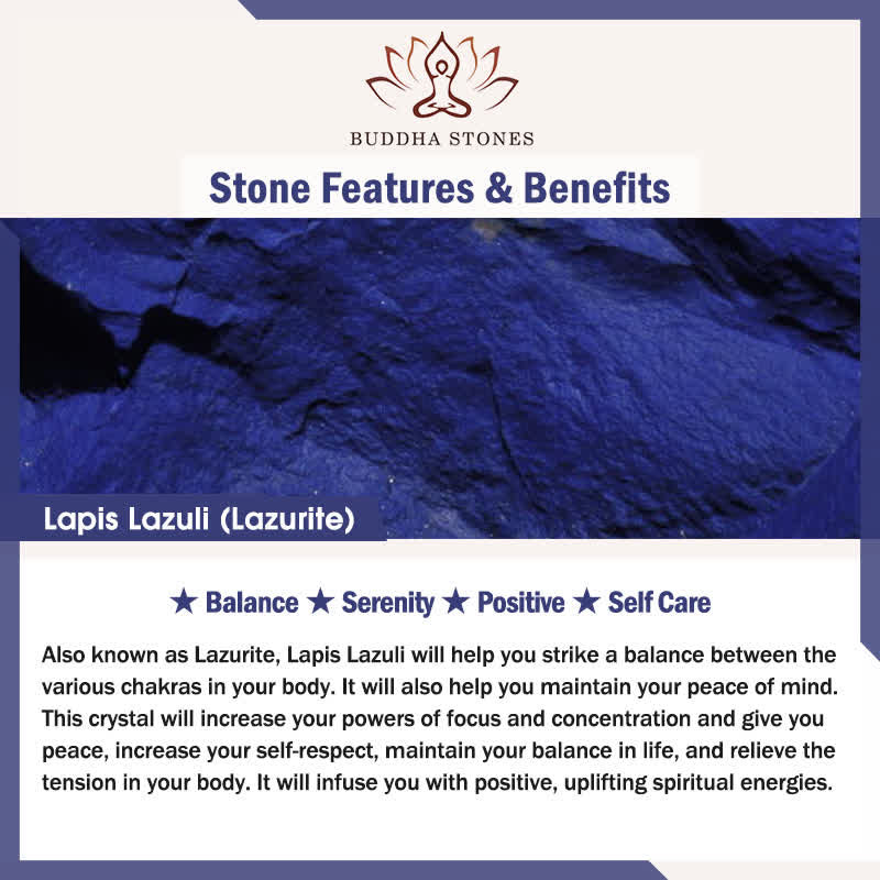 FREE Today: Serenity and Courage Lapis Lazuli Tiger Eye Square Beaded Bracelet