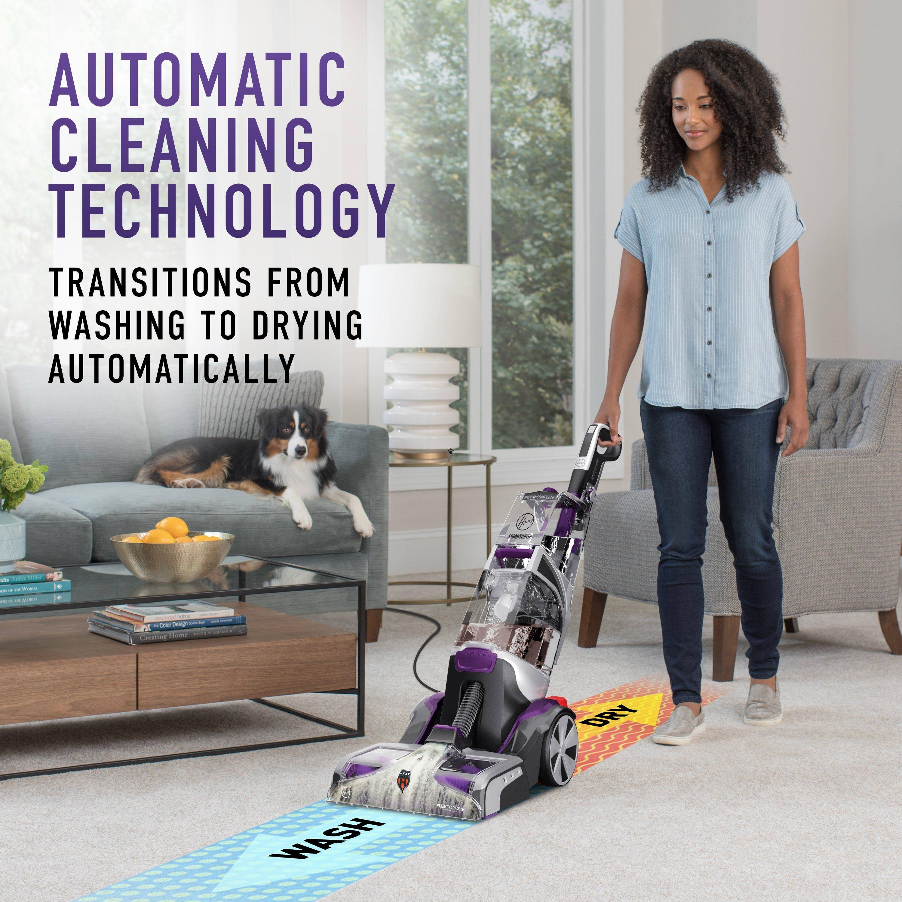 Purple Automatic Carpet Cleaner Z22390