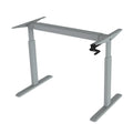 Grey Height Adjustable Crank Desk Z895491