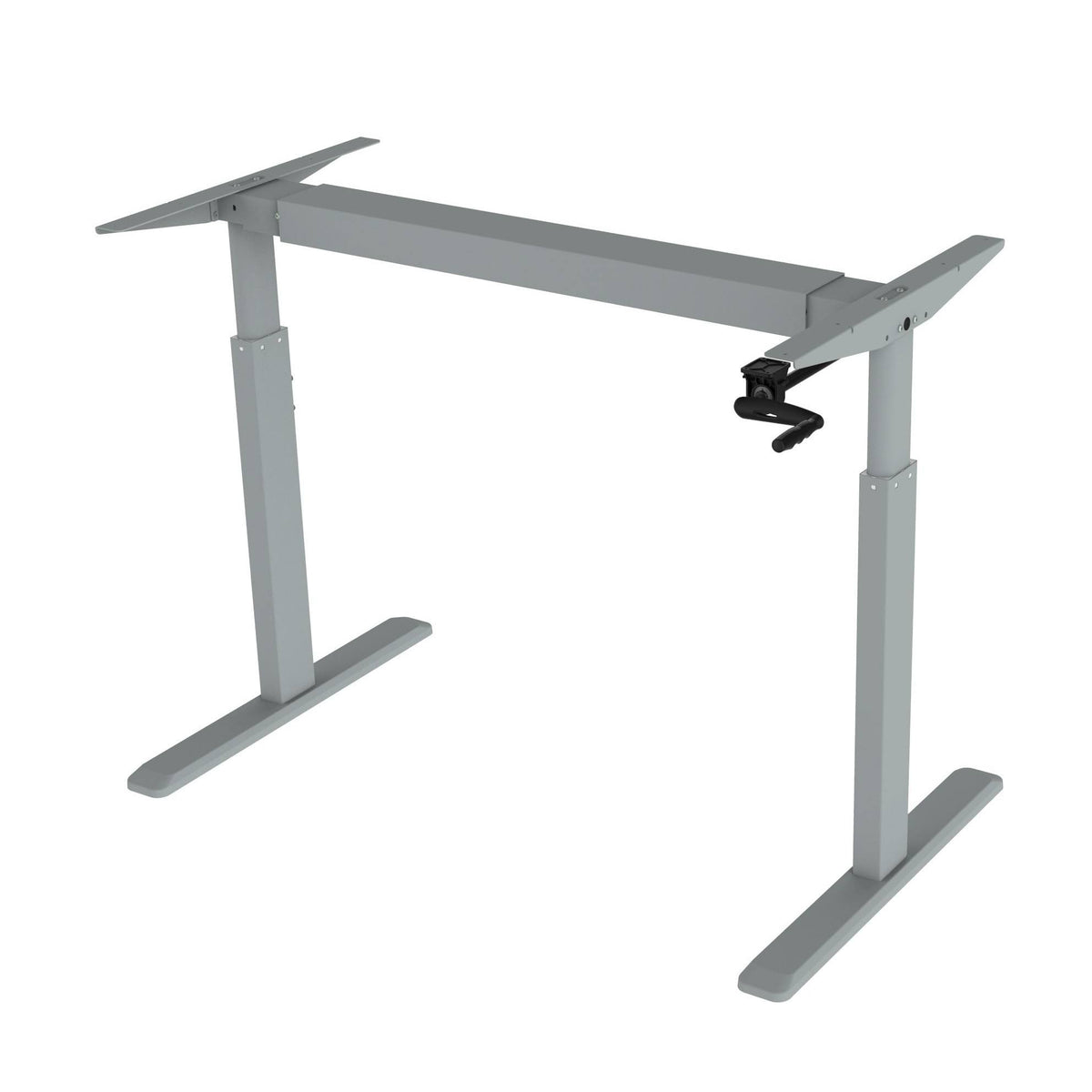 Grey Height Adjustable Crank Desk Z895491
