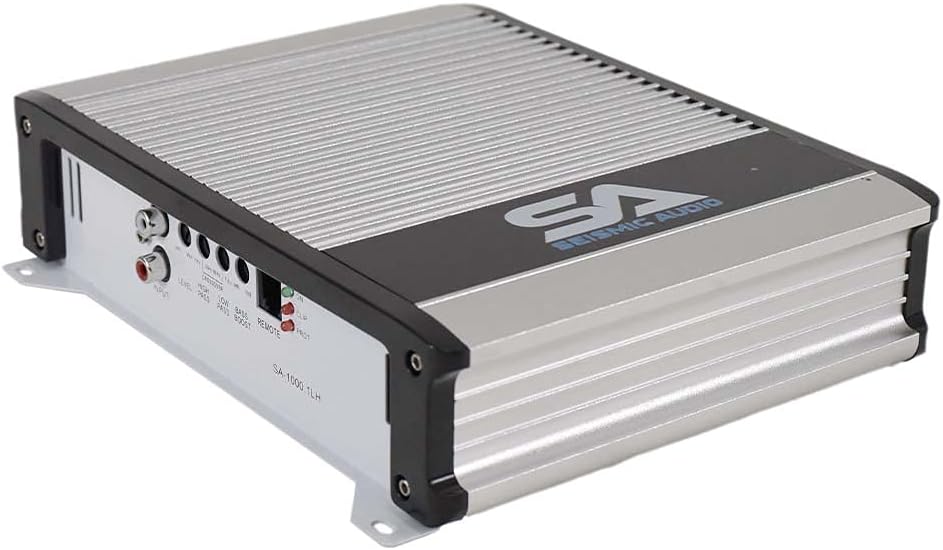 Dual 10 Inch 1000 Watt Car Audio Subwoofer Enclosure with RGB Lights Package with Amplifier & Cables X352