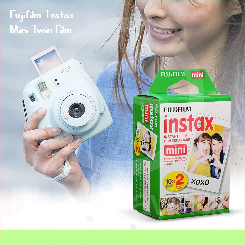 Instax Mini 40 Instant Film Camera with 20 Sheets Instant Mini Film B850982