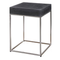 Black Concrete Accent Table H667