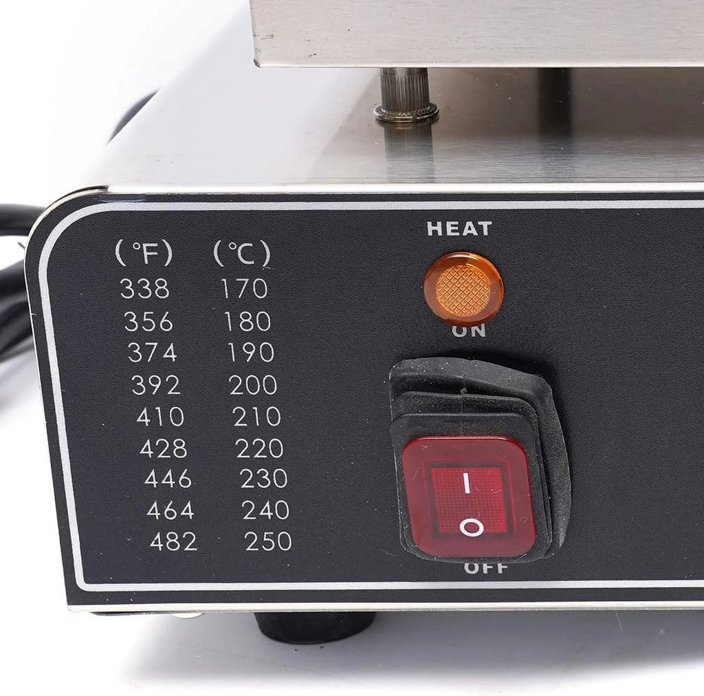 Black Stainless Steel Nonstick Waffle Maker I1593