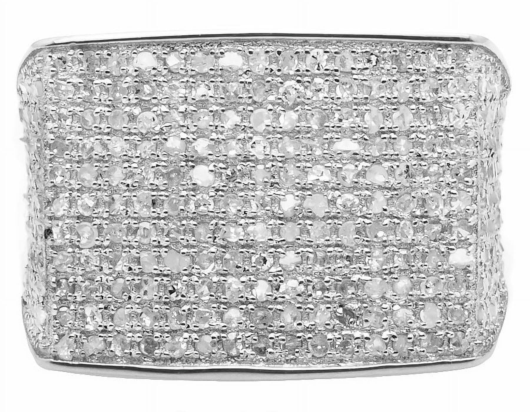Pave Eternity Real Diamond Ring Band 0.6Ct Sz-7 K8383
