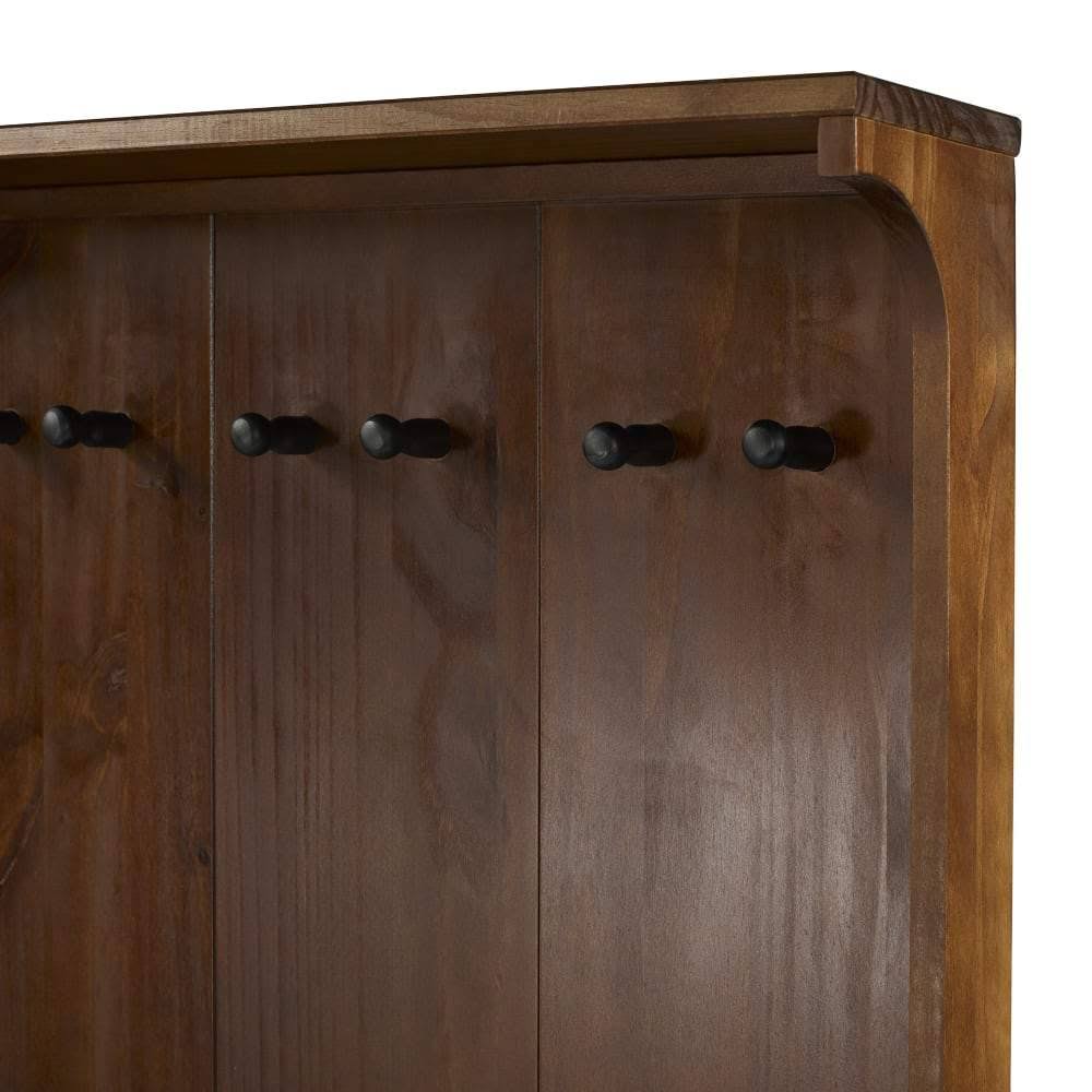 Solid Wood Hall Tree with Drawer L3202