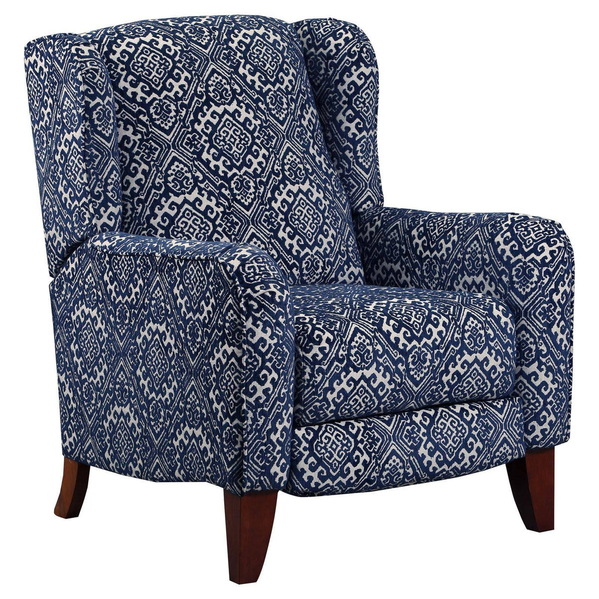 Navy High Leg Recliner M76298