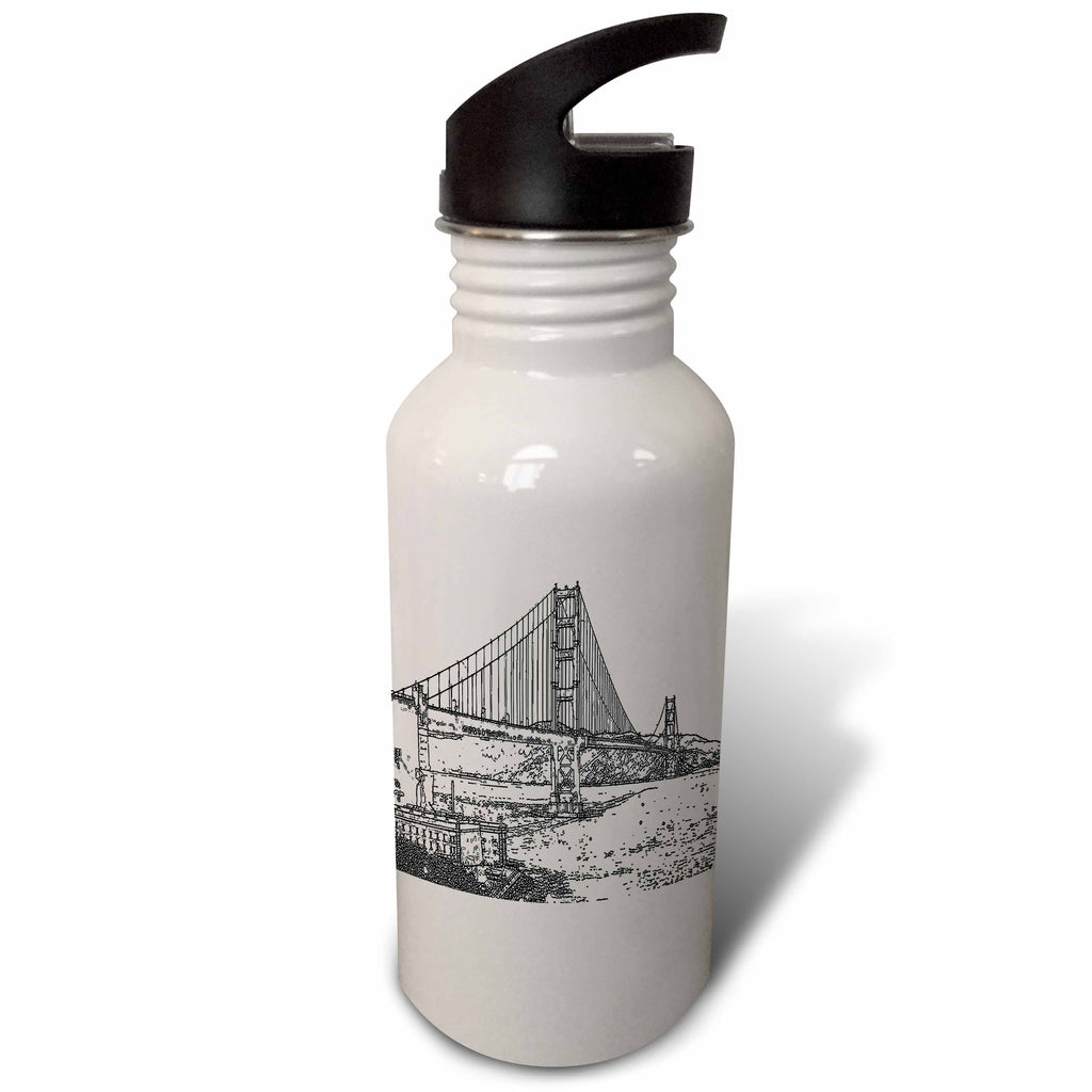 21 oz Sports Water Bottle T722