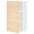 White/Askersund Light Ash Effect Wall Cabinet 24x15x40 Y1962