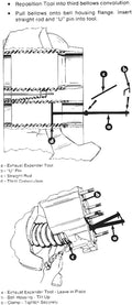 Exhaust Bellows Expander Tool Pack of 2 J9456