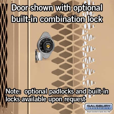 Tan Metal Locker N106876