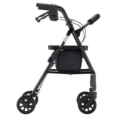 6 Rolling Walker - Black C934