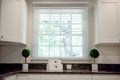 Cordless Soft White Faux Wood Room Darkening Blinds P653392