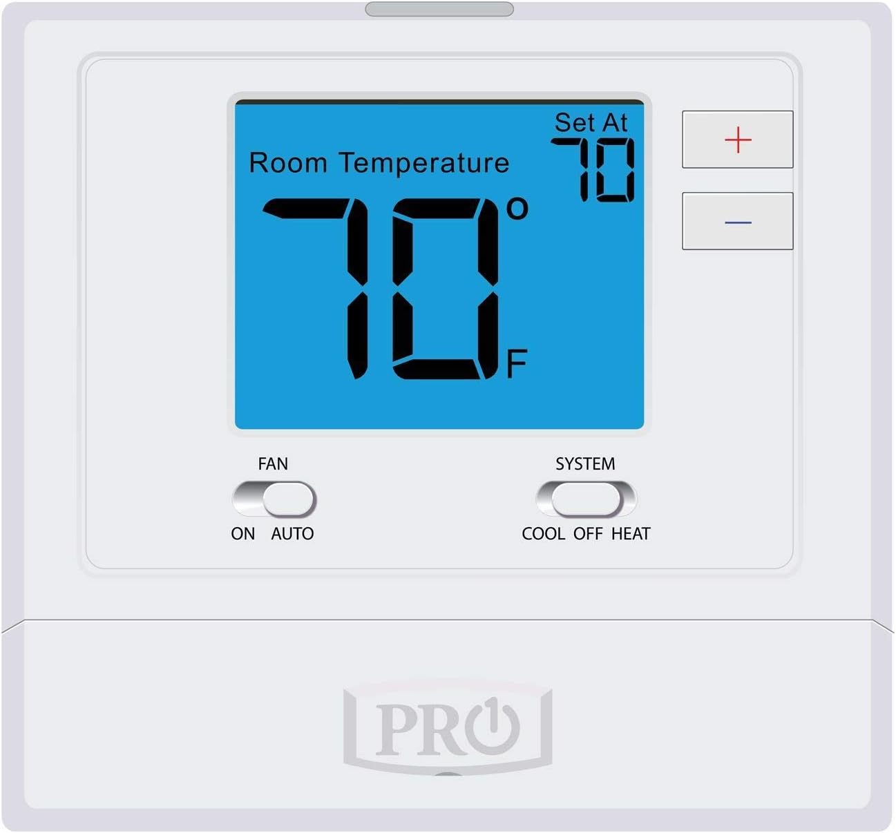 Digital Non-Programmable Thermostat Pack of 2 D719