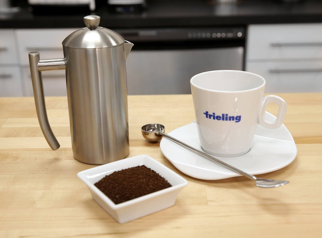 Double Wall Stainless Steel French Press Coffee Maker 17-Ounce C999