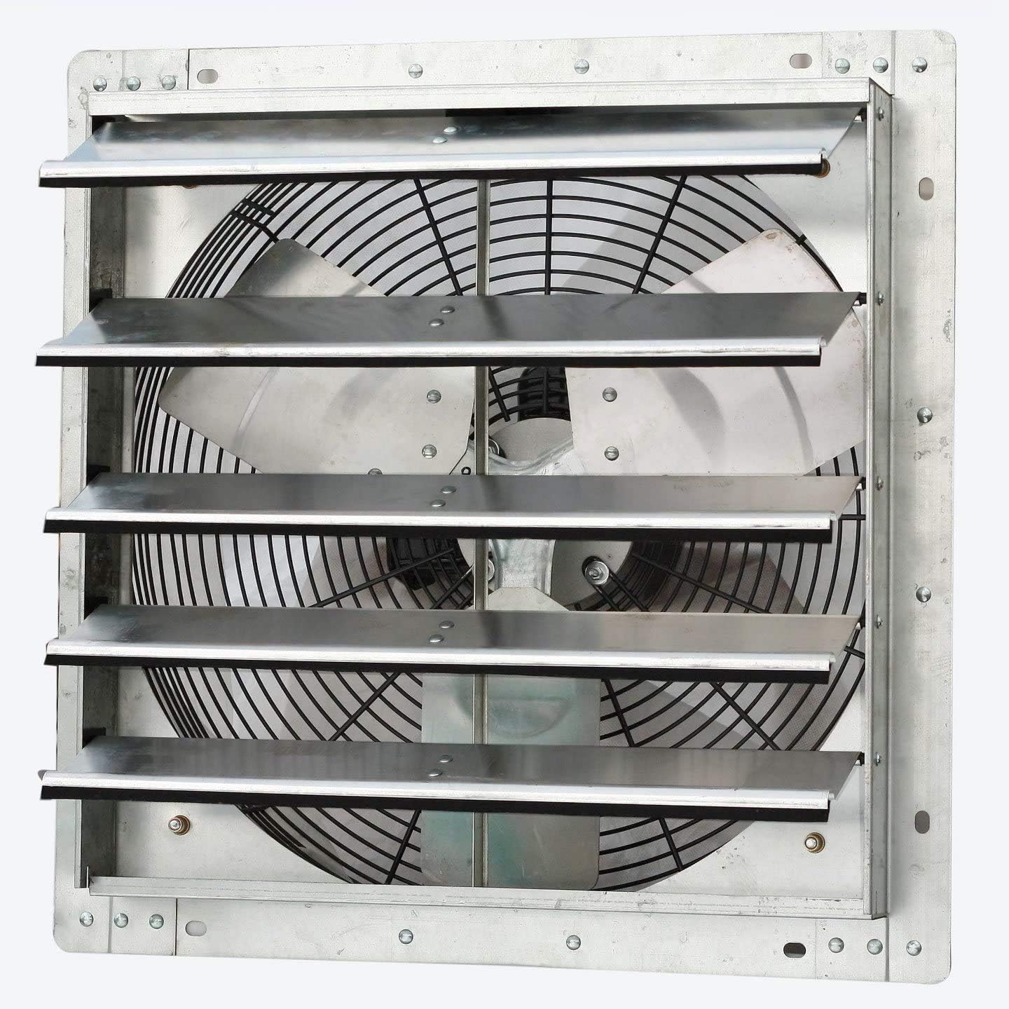18" Wall Mounted Exhaust Fan with Automatic Shutter, Variable Speed, 1736 CFM V9463