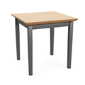 Charcoal / Natural Maple Steel Manufactured Wood End Table N79026