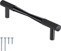 10 Pack Matte Black Cabinet Handles Y601