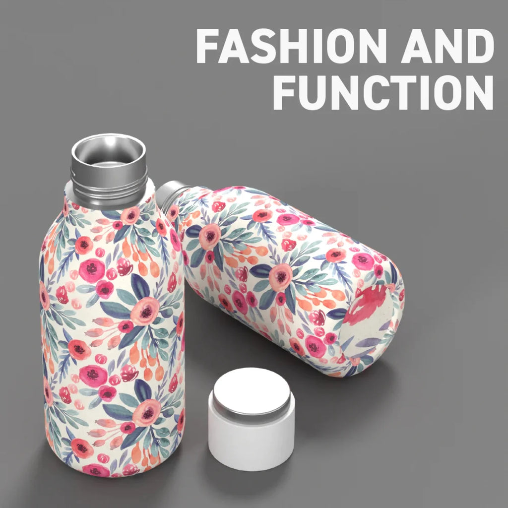 Insulated Double Walled Stainless Steel Bottle 16 Ounce N1479